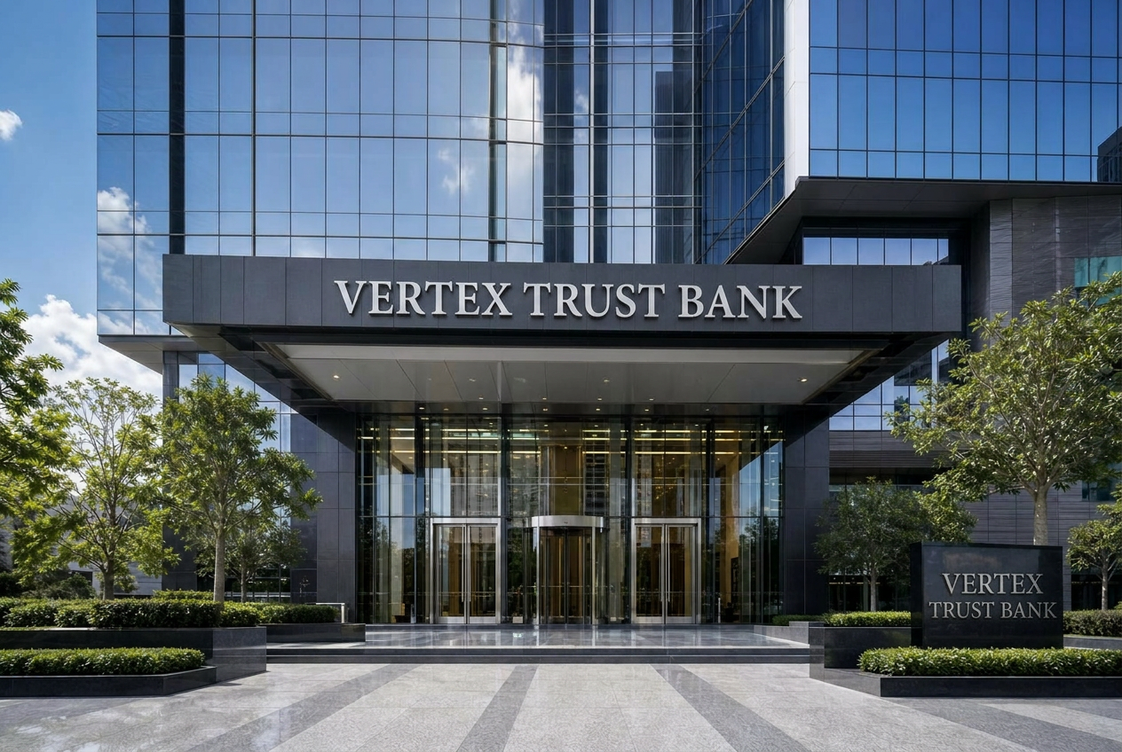 Vertex Trust Bank headquarters building